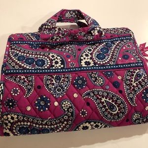 3-section travel essentials bag